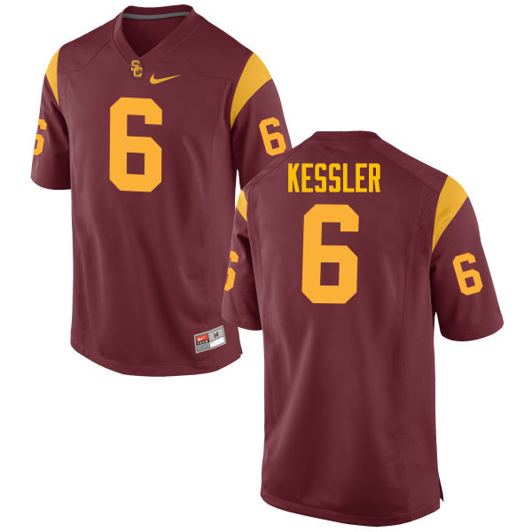 Men #6 Cody Kessler USC Trojans College Football Jerseys-Red